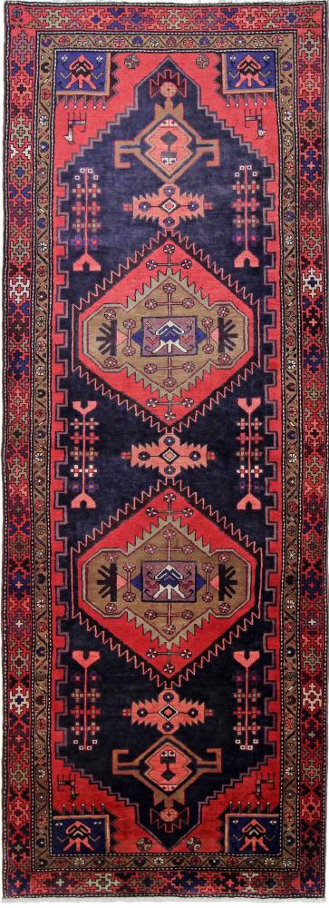 Persisk tæppe Hamadan 314x116 314x116, Persisk tæppe Knyttet i hånden