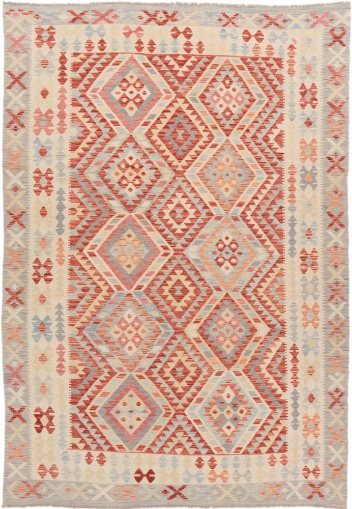 Tapete afegão Kilim Afegão 299x210 299x210, Tapete persa Tecido à mão