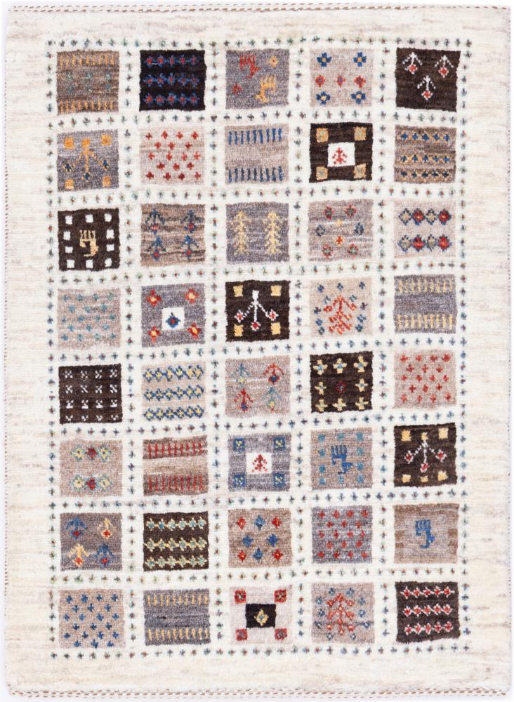 Tappeto persiano Persiano Gabbeh Loribaft Atelier 94x71 94x71, Tappeto persiano Annodato a mano