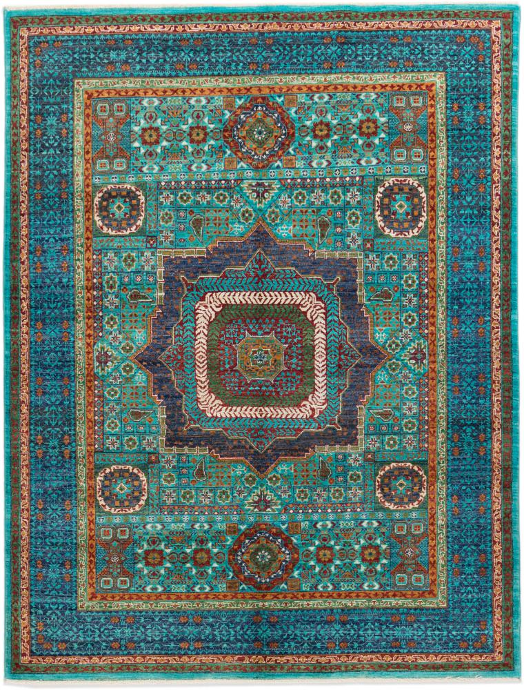 Afghaans tapijt Mamluk 202x156 202x156, Perzisch tapijt Handgeknoopte