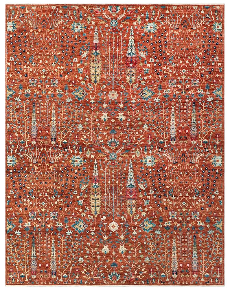 Pakistani rug Arijana Hajjalili 11'9"x9'1" 11'9"x9'1", Persian rug Hand-knotted