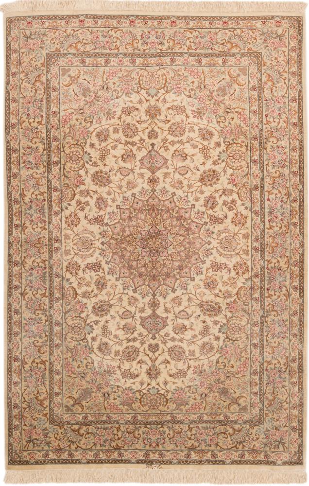 Persian Rug Qum 201x134 201x134, Persian Rug Knotted by hand