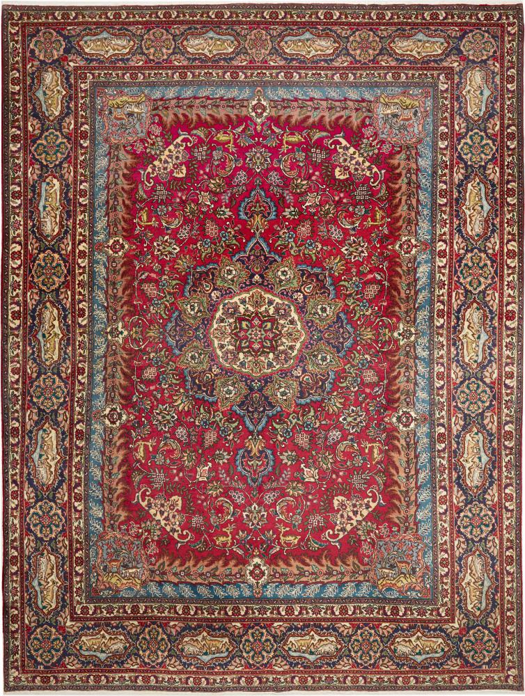 Persialainen matto Tabriz 399x301 399x301, Persialainen matto Solmittu käsin
