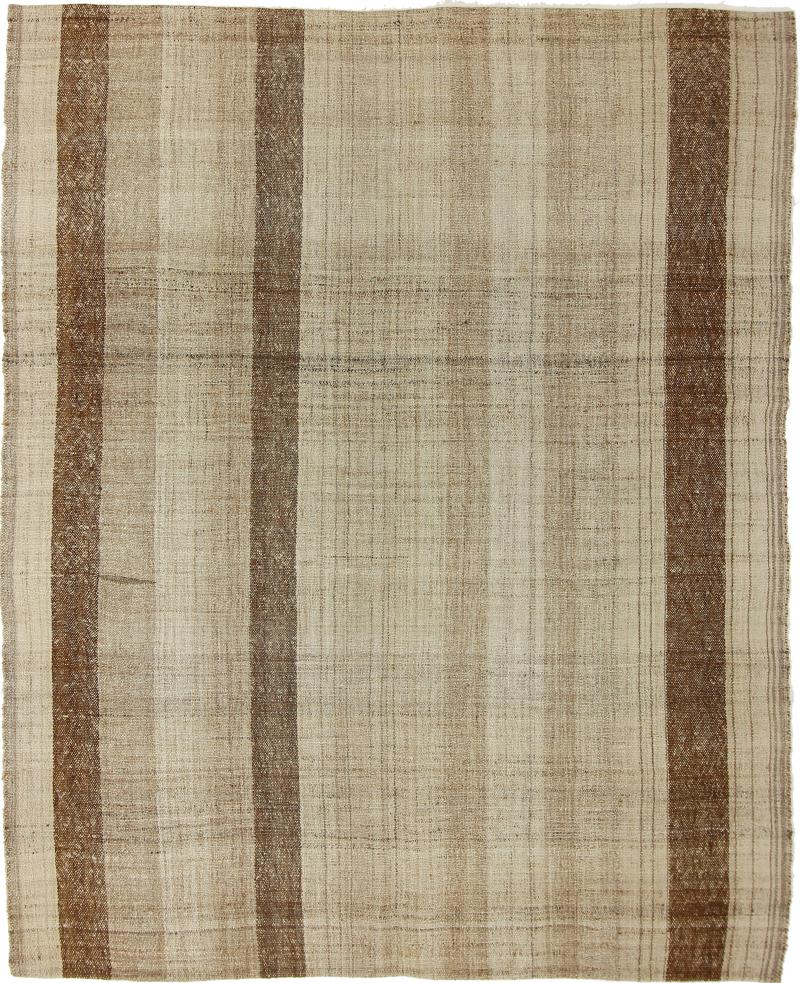 Tapete persa Kilim Fars Antigo 196x159 196x159, Tapete persa Tecido à mão