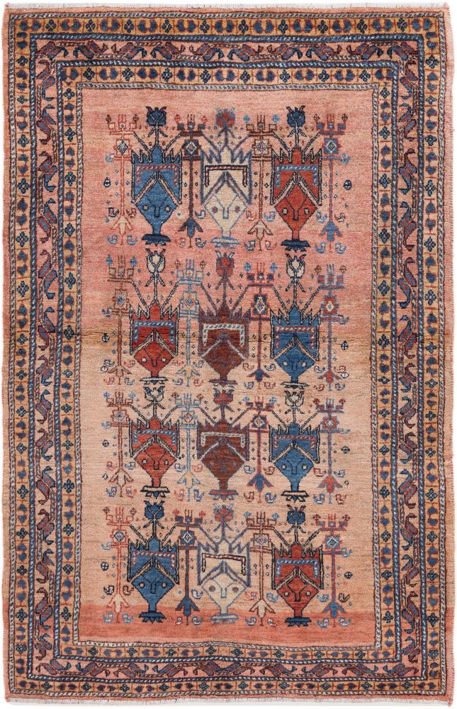 Persisk matta Persisk Gabbeh Loribaft Z 154x100 154x100, Persisk matta Knuten för hand