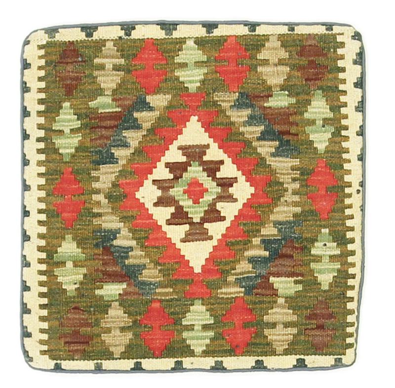 Afghaans tapijt Kilim Kissen 45x45 45x45, Perzisch tapijt Handgeknoopte