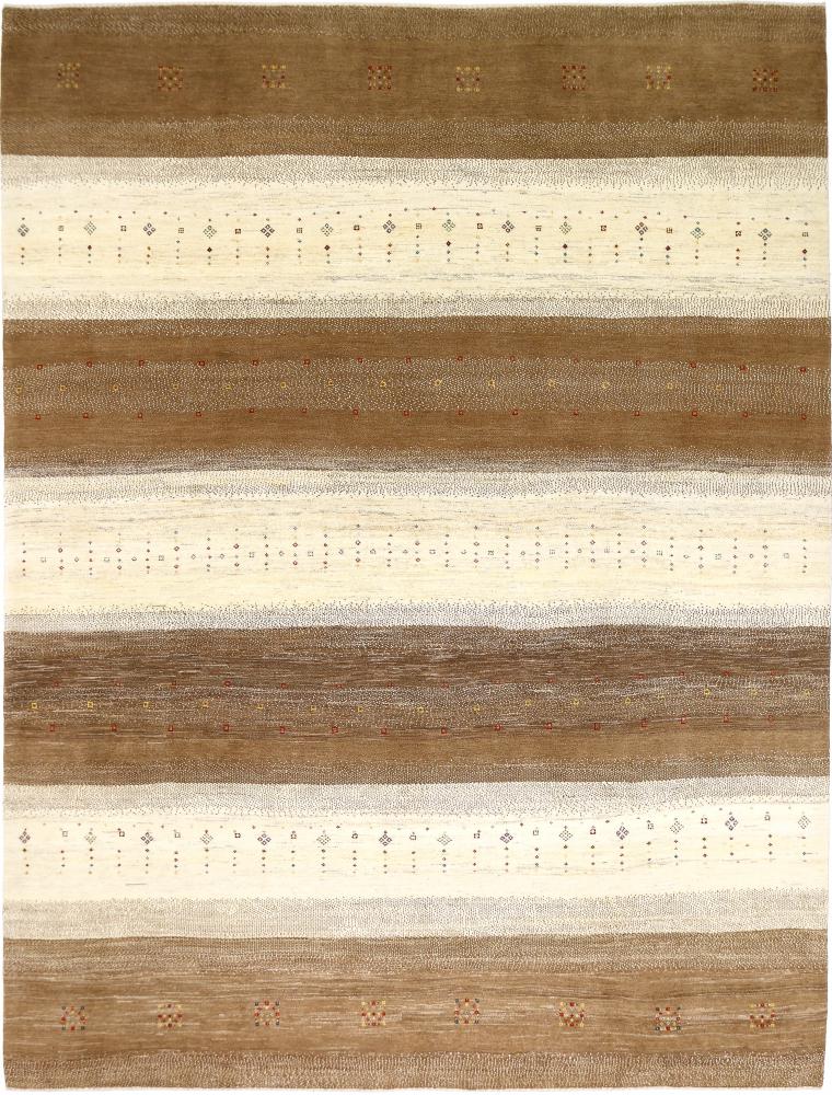 Tapis persan Persan Gabbeh Kashkuli Limited 389x299 389x299, Tapis persan Noué à la main