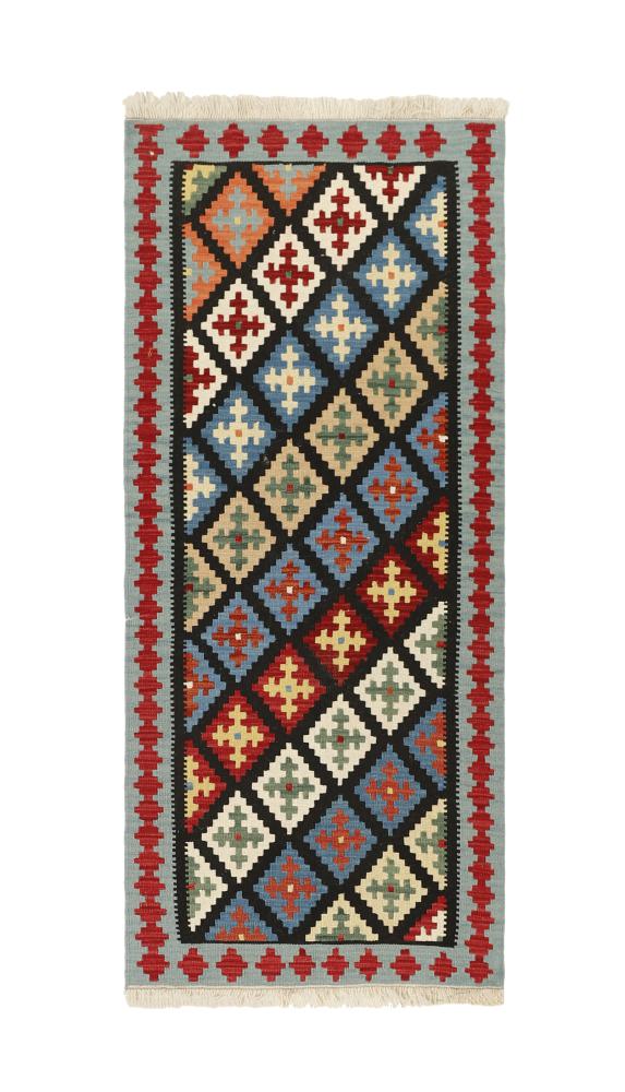 Tapis persan Kilim Fars 199x83 199x83, Tapis persan Tissé à la main