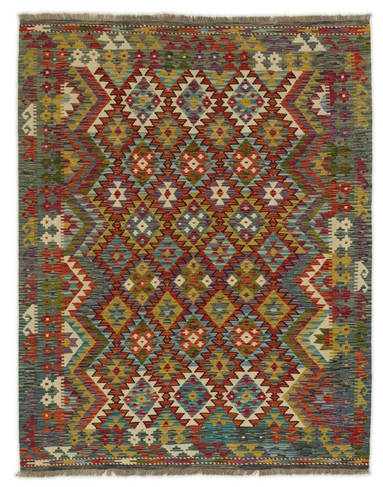 Covor afgan Chilim Afghan 197x153 197x153, Covor persan Lucrate de mână