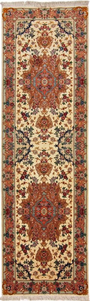 Perzisch tapijt Tabriz 50Raj 302x90 302x90, Perzisch tapijt Handgeknoopte