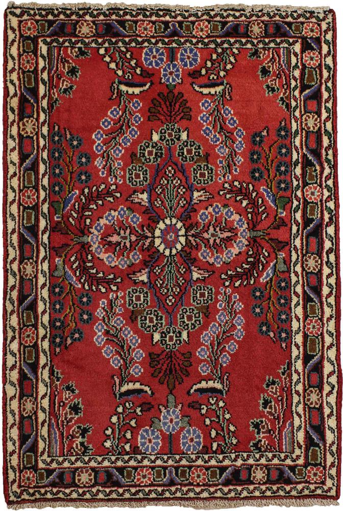 Persisk tæppe Hamadan 123x86 123x86, Persisk tæppe Knyttet i hånden