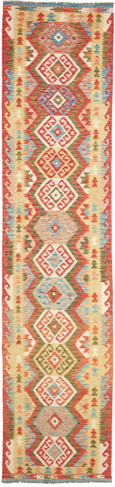 Afghan rug Kilim Afghan 388x85 388x85, Persian Rug Woven by hand