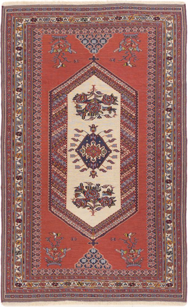 Perserteppich Kelim Fars Soumak 6'4"x3'11" 6'4"x3'11", Perserteppich Handgeknüpft