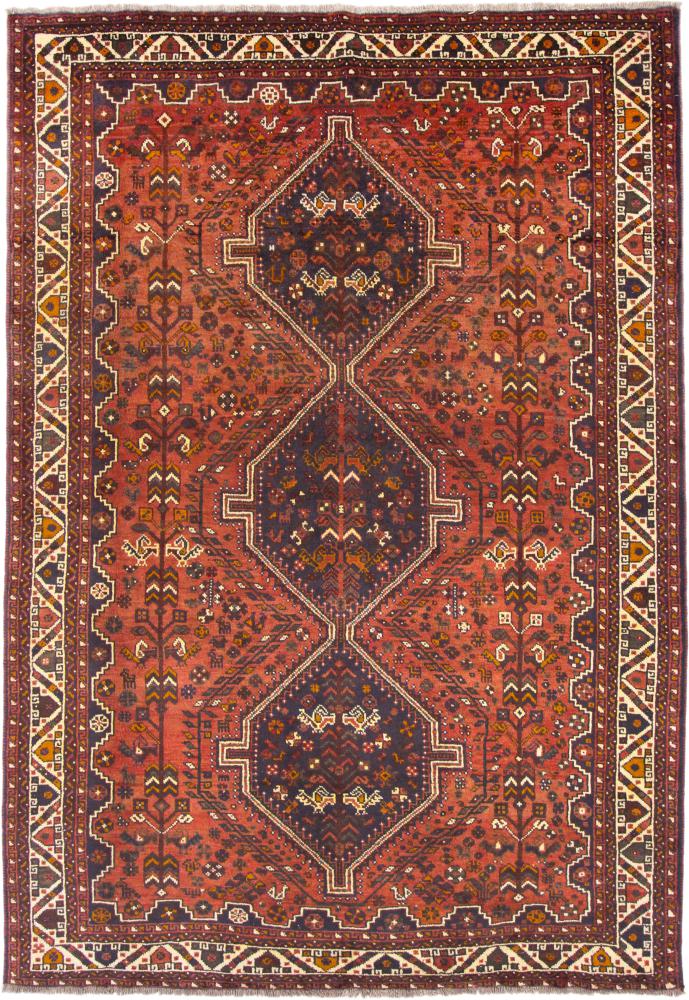 Tapete persa Shiraz 299x209 299x209, Tapete persa Atado à mão