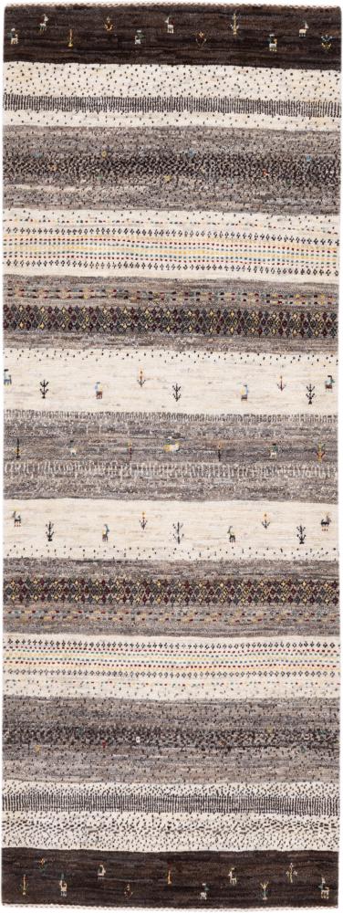 Alfombra persa Persia Gabbeh Loribaft Tabiibaft 196x73 196x73, Alfombra persa Anudado a mano