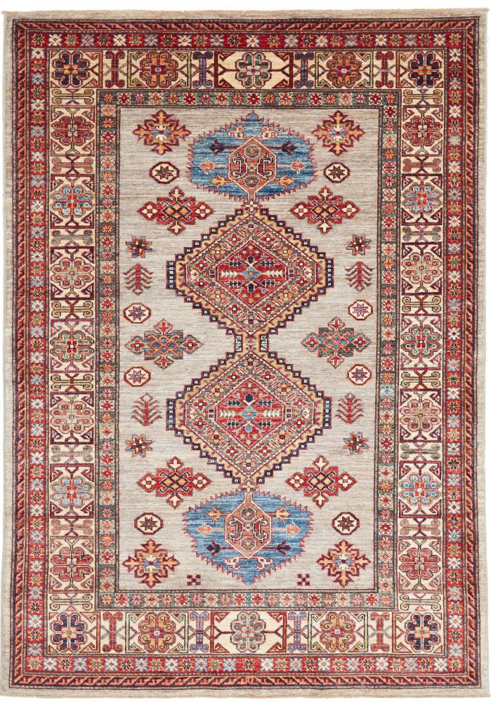 Afghaans tapijt Kazak 208x150 208x150, Perzisch tapijt Handgeknoopte