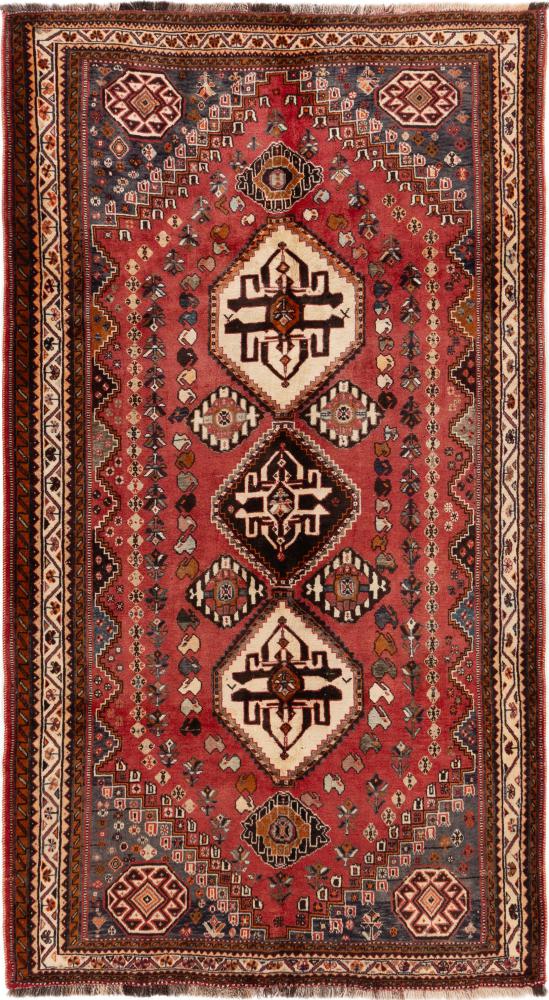 Perzsa szőnyeg Shiraz 285x158 285x158, Perzsa szőnyeg Kézzel csomózva