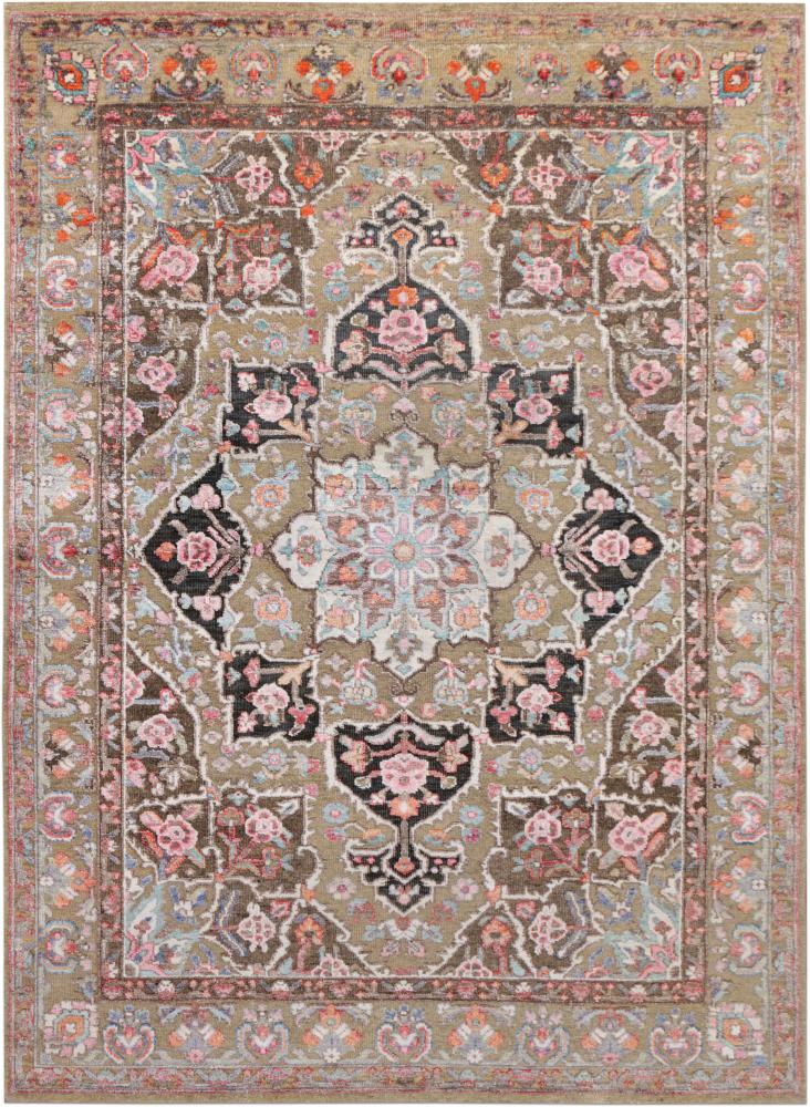 Tapis indien Sadraa 217x173 217x173, Tapis persan Noué à la main