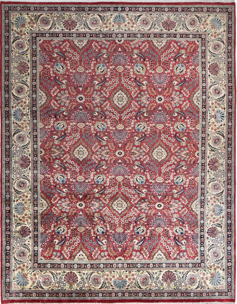 Tappeto persiano Mashhad 377x299 377x299, Tappeto persiano Annodato a mano
