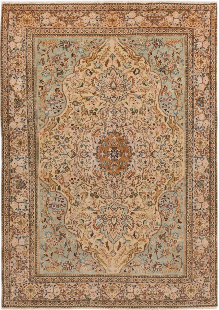 Tapete persa Tabriz Patina 251x179 251x179, Tapete persa Atado à mão