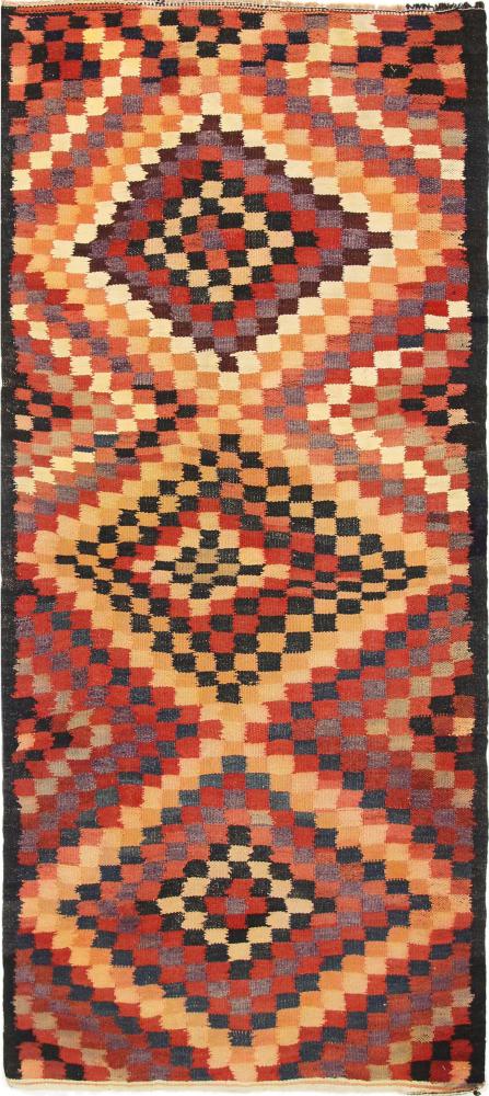 Tapete persa Kilim Fars 292x133 292x133, Tapete persa Tecido à mão