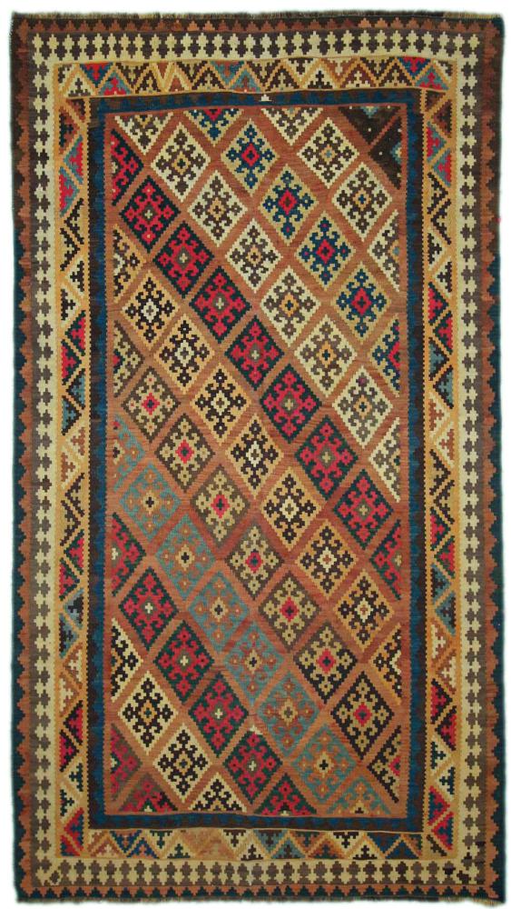 Persisk tæppe Kelim Fars 283x162 283x162, Persisk tæppe Håndvævet