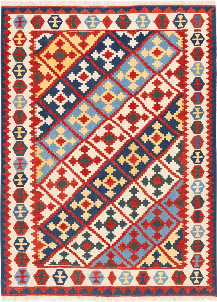 Covor persan Chilim Fars Ghashghai 224x168 224x168, Covor persan Țesut manual