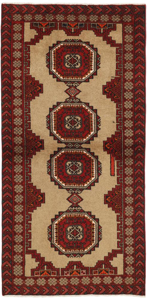 Tapis persan Baloutche 216x105 216x105, Tapis persan Noué à la main