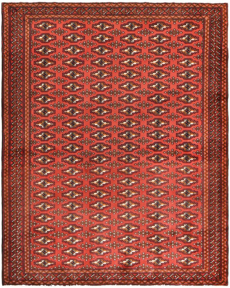 Tapete persa Turcomano 177x142 177x142, Tapete persa Atado à mão