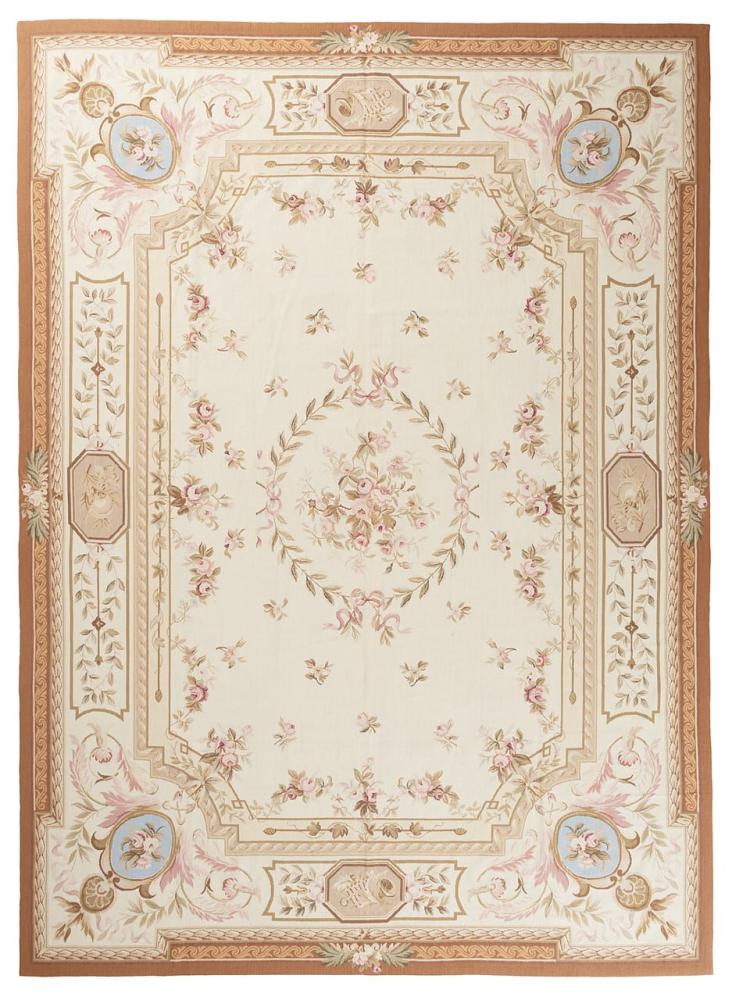 Chinesischer Teppich Aubusson 381x277 381x277, Perserteppich Handgewebt