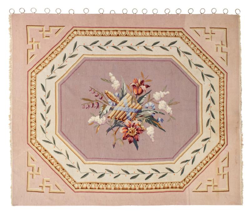 Chinese rug China Gobelin Verdure Antique 194x165 194x165, Persian Rug Knotted by hand