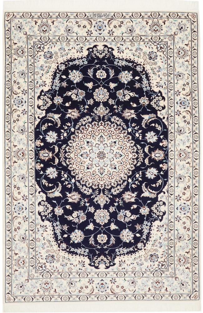 Tapis persan Naïn 6La 181x123 181x123, Tapis persan Noué à la main