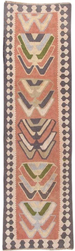 Covor persan Chilim Fars Antic 279x81 279x81, Covor persan Lucrate de mână