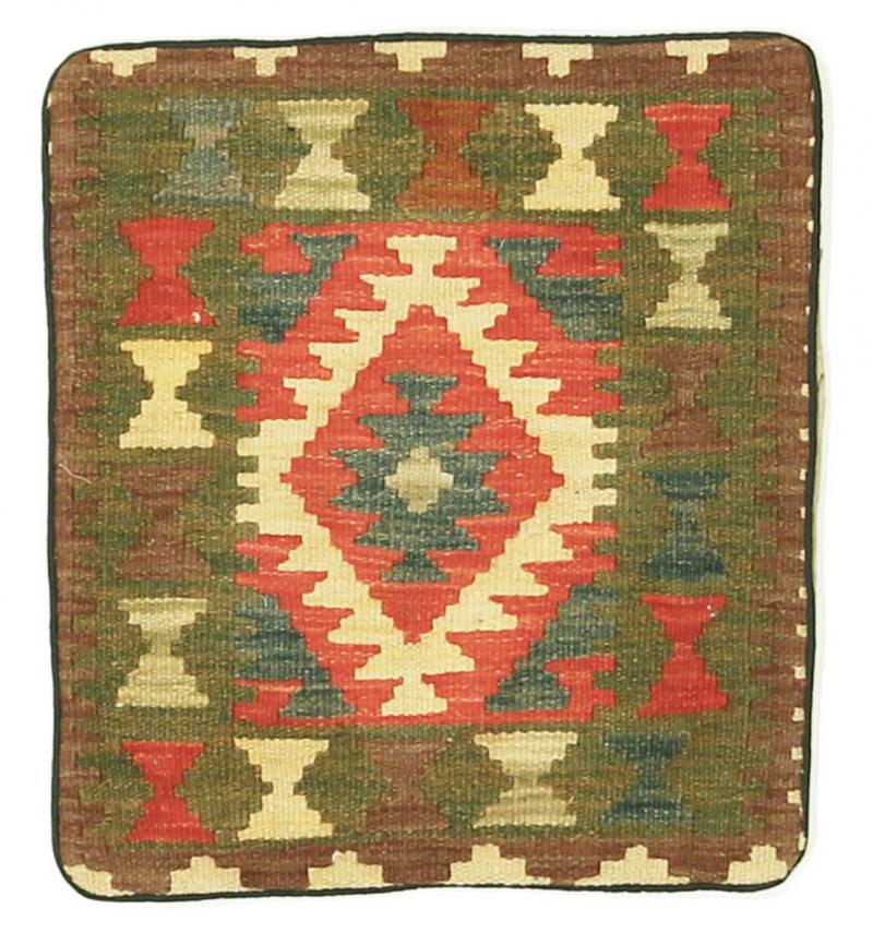 Tappeto Afgano Kilim Kissen 47x40 47x40, Tappeto persiano Annodato a mano