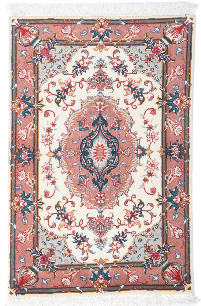 Tapete persa Tabriz 50Raj 89x61 89x61, Tapete persa Atado à mão