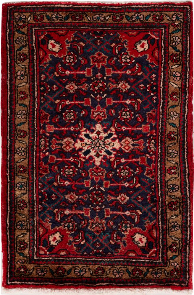 Tappeto persiano Hamadan 99x68 99x68, Tappeto persiano Annodato a mano