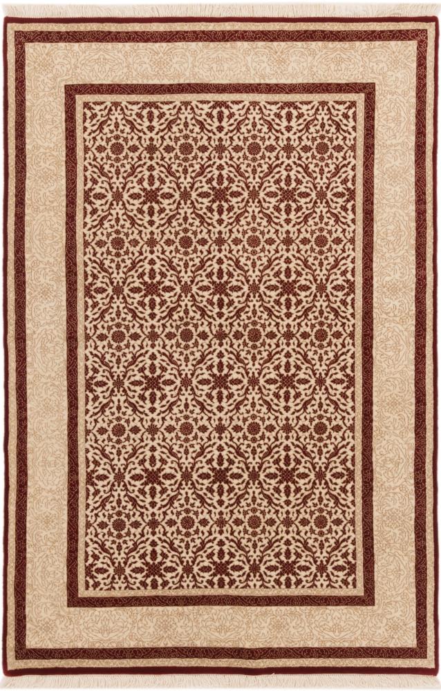 Tapis indien Indo Tabriz 183x120 183x120, Tapis persan Noué à la main