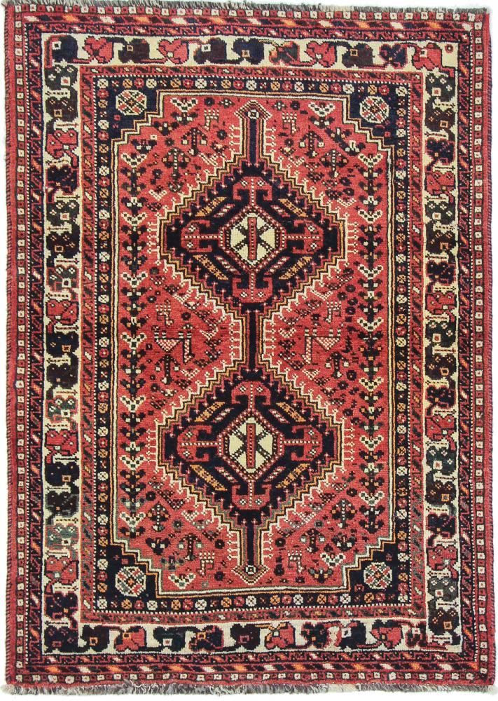 Tapete persa Shiraz 158x113 158x113, Tapete persa Atado à mão