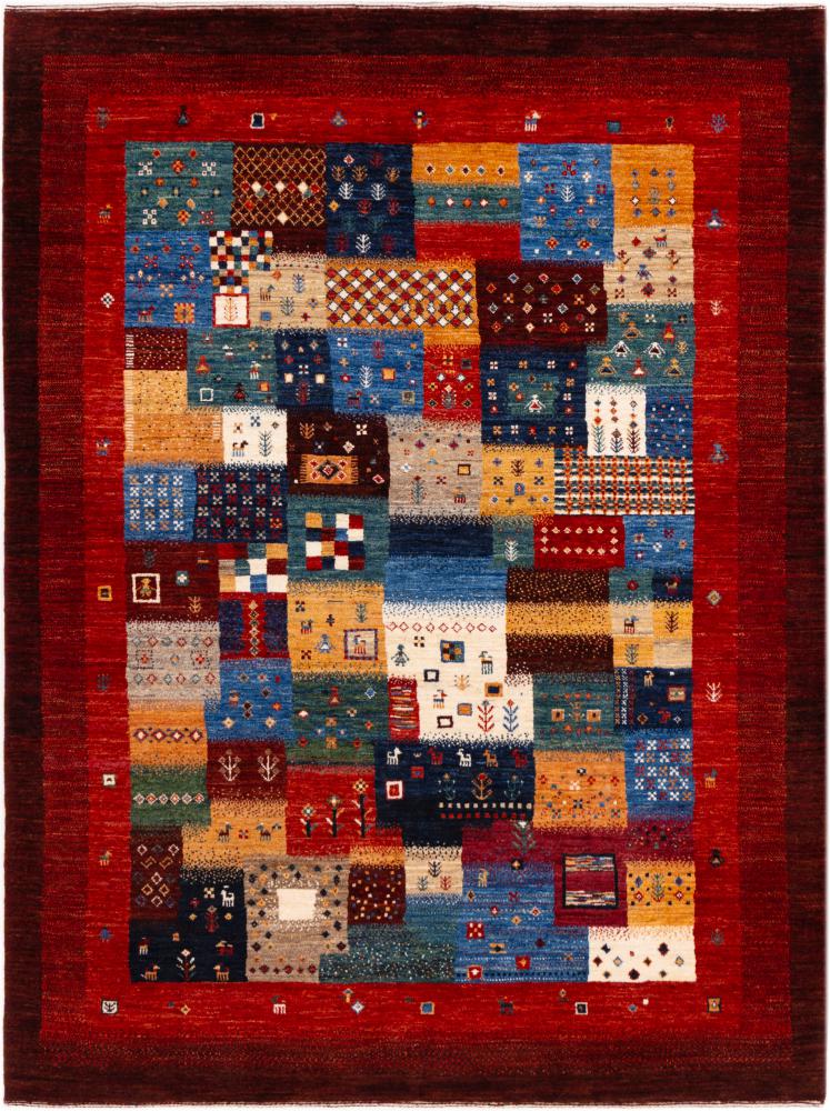 Persialainen matto Persia Gabbeh Loribaft Nowbaft 196x145 196x145, Persialainen matto Solmittu käsin