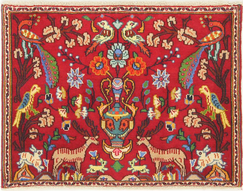 Persian Rug Kaschmar 63x84 63x84, Persian Rug Knotted by hand