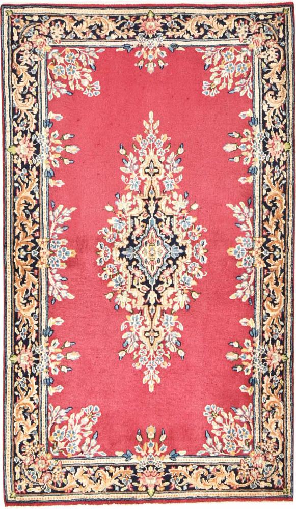 Tapete persa Kerman 153x87 153x87, Tapete persa Atado à mão