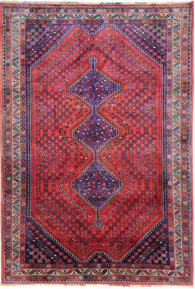 Tapete persa Shiraz 292x201 292x201, Tapete persa Atado à mão