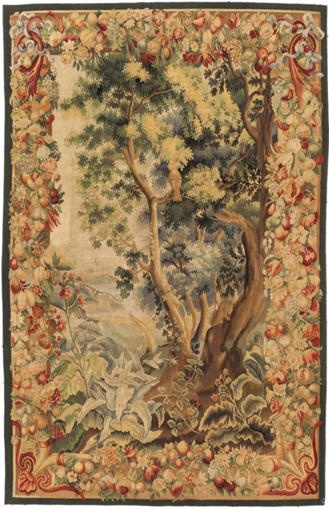 Chinees tapijt China Gobelin Antiek 211x134 211x134, Perzisch tapijt Handgeknoopte