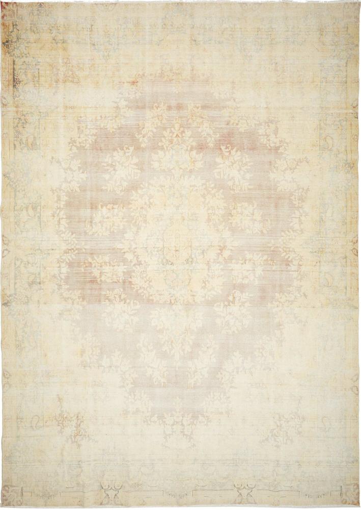 Persisk tæppe Vintage 417x295 417x295, Persisk tæppe Knyttet i hånden