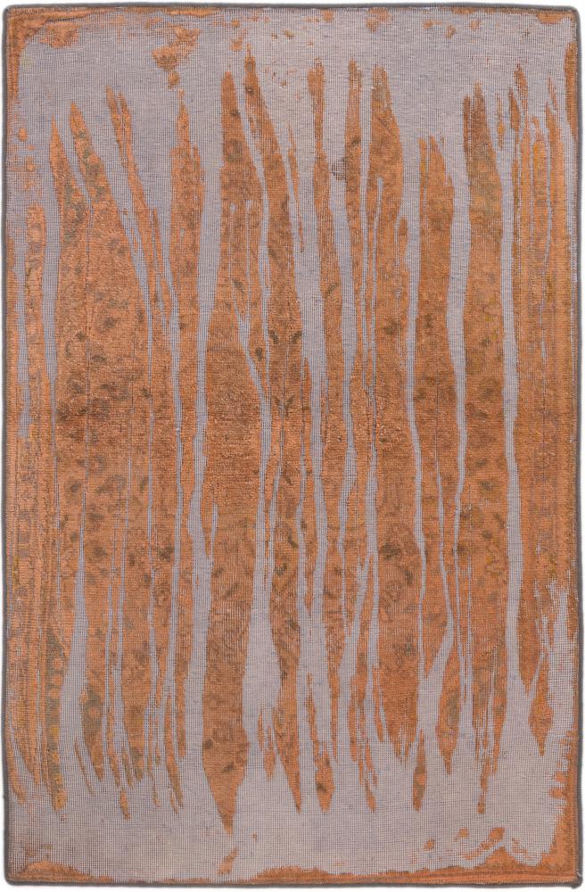 Persian Rug Vintage 4'8"x3'0" 4'8"x3'0", Persian Rug Knotted by hand