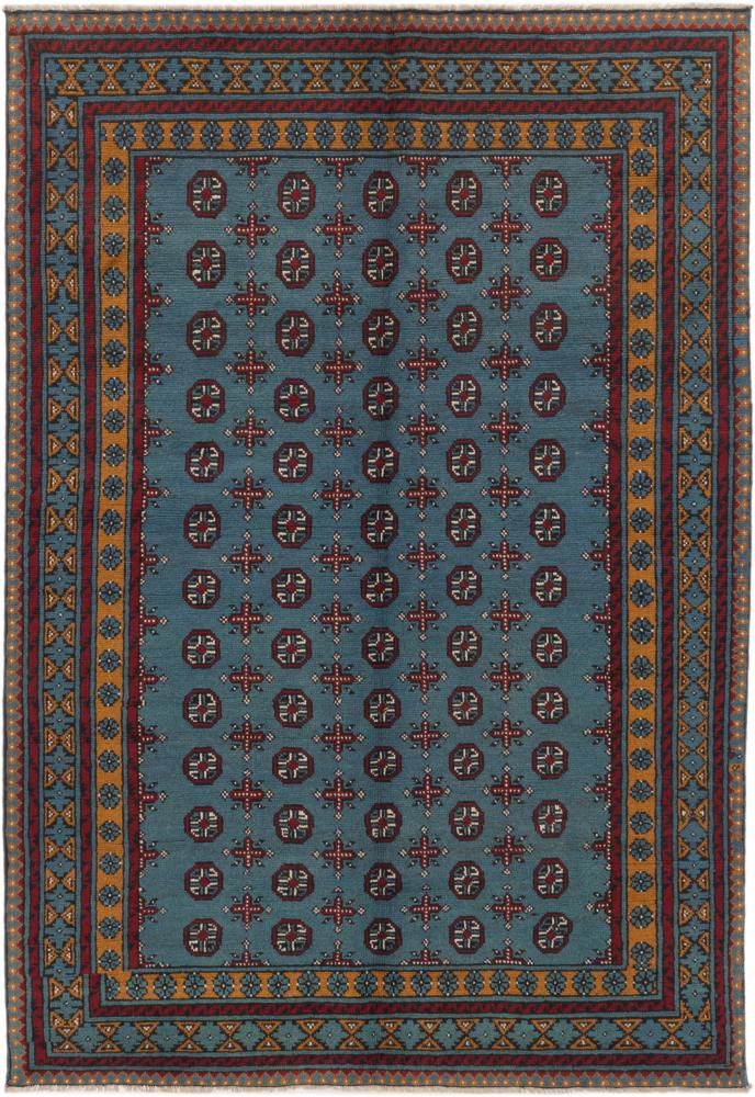 Tappeto Afgano Afghan Akhche 239x164 239x164, Tappeto persiano Annodato a mano