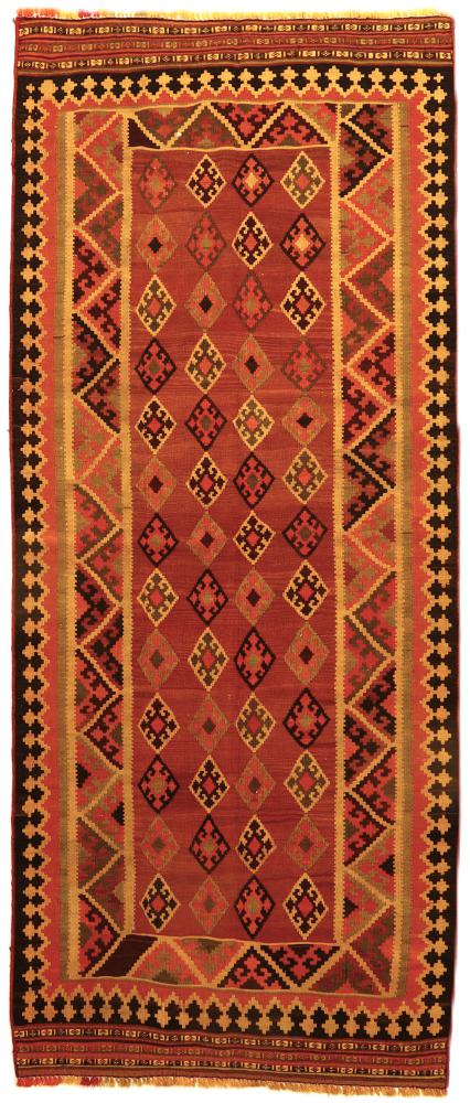 Persian Rug Kilim Fars 8'9"x3'8" 8'9"x3'8", Persian Rug Woven by hand