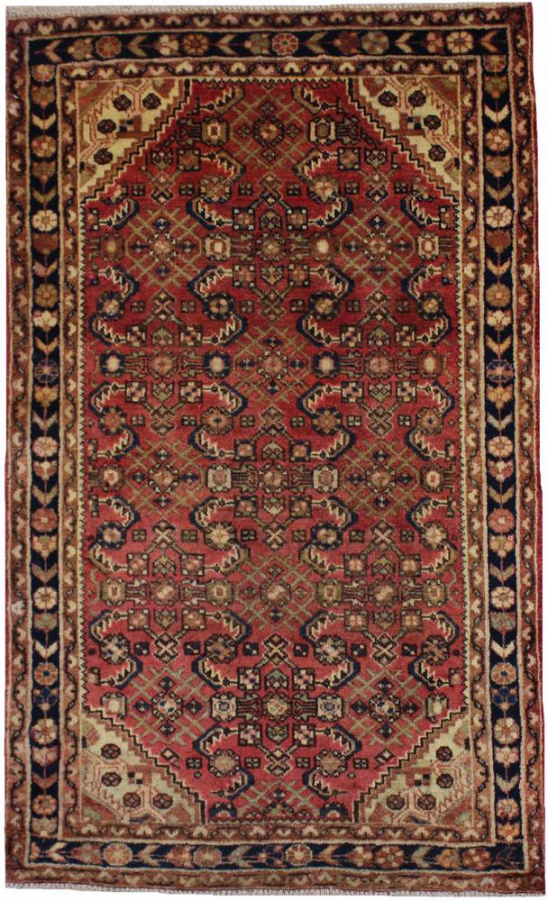 Persisk tæppe Hamadan 132x79 132x79, Persisk tæppe Knyttet i hånden