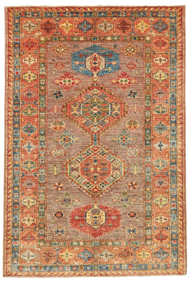 Afghan rug Kazak Royal 187x125 187x125, Persian Rug Knotted by hand