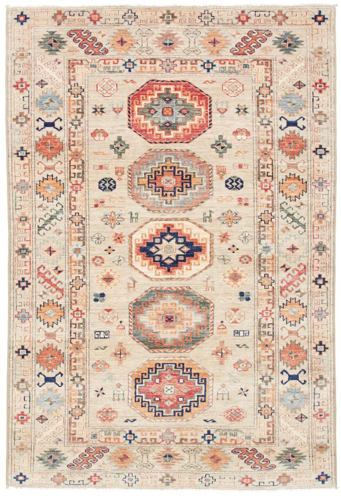 Pakistanischer Teppich Super Kazak 188x123 188x123, Perserteppich Handgeknüpft